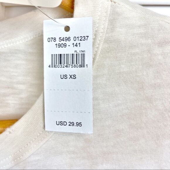 Aerie Neutral Tie Dye Keyhole Tee | Size XS | NEW - Picture 7 of 8